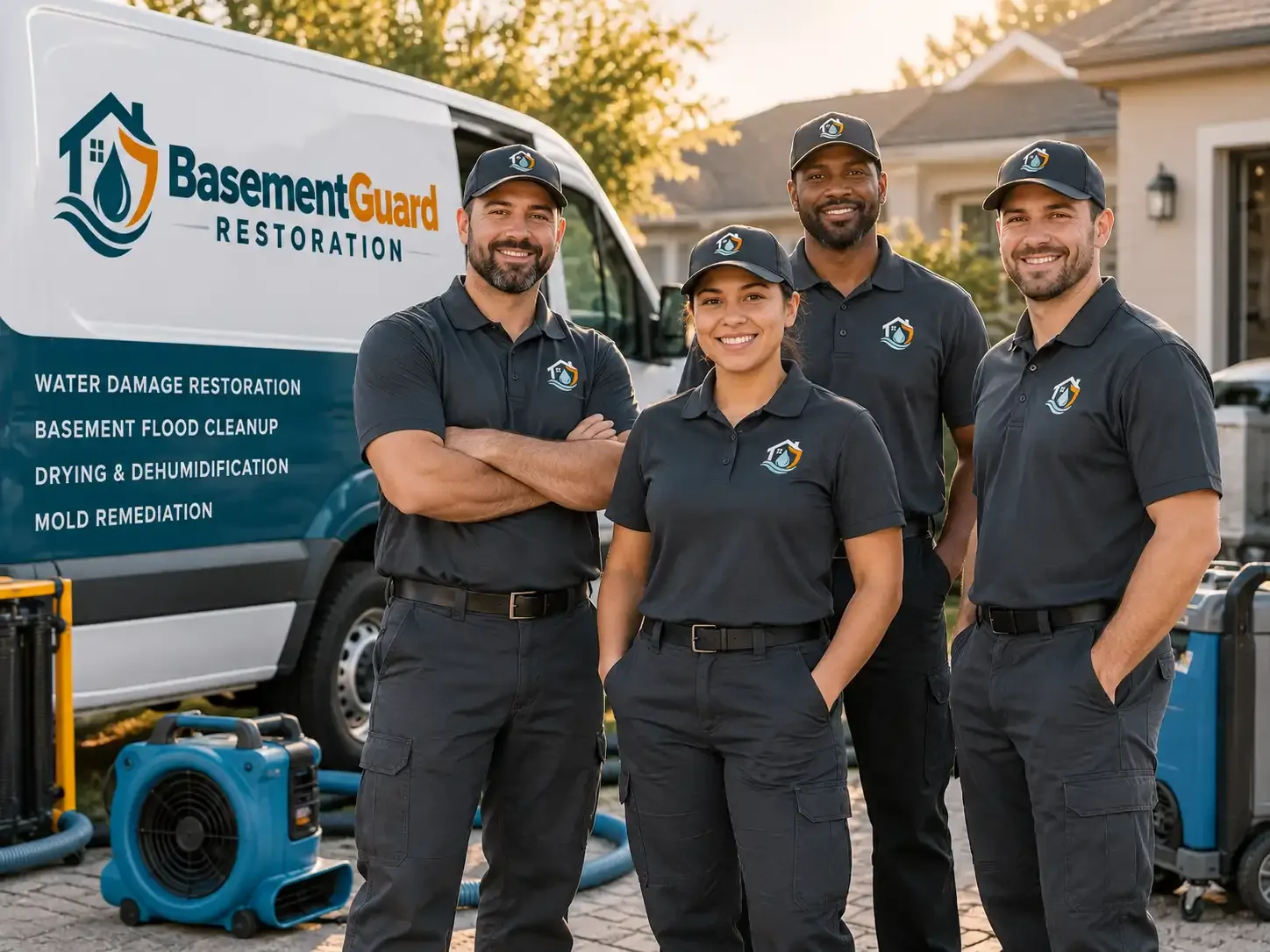 Basement Water Damage Restoration company in Little Cedar, IA